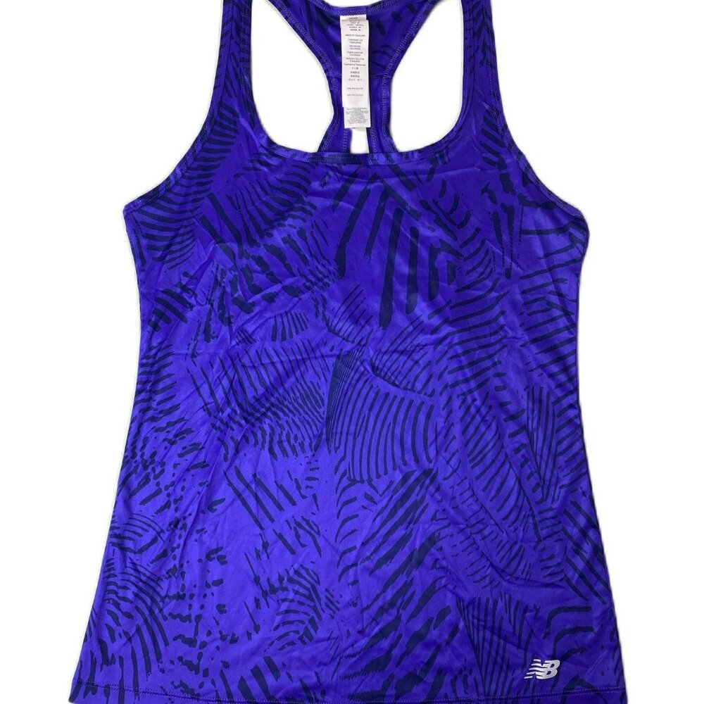 New Balance Women's Purple Sleeveless Athletic Shirt – Size Small, Lightweight